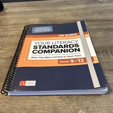 Your Literacy Standards Companion Grades 9-12 Spiral-bound VG PB Jim Burke comprar usado  Enviando para Brazil