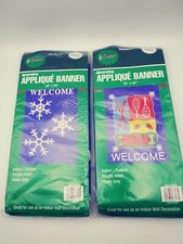 Decorative christmas banners for sale  Seal Rock