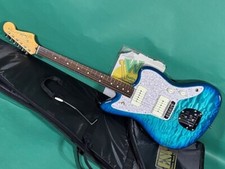 Guitarra elétrica Fender HYBRID II JAZZMASTER ACOLCHOADA BORDO AQUA MARINE MIJ 2014 comprar usado  Enviando para Brazil