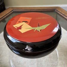 Vintage japanese lacquered for sale  Quincy
