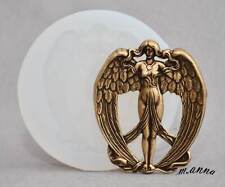 MOLDE DE SILICONE ANJO deusa sugarcraft resina fimo polímero argila molde sabão fimo  comprar usado  Enviando para Brazil