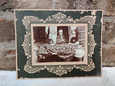 1930 Vintage Padre Niños Acople Manos Muerte Cama B Con Cámara Fotografía PR56, usado comprar usado  Enviando para Brazil