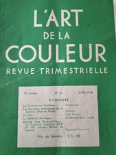 Art couleur etienne d'occasion  Grenoble-