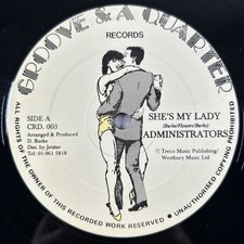 Administrators lady vinyl for sale  EASTBOURNE