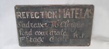 Tôle publicitaire matelas d'occasion  Condé-sur-Noireau