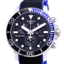 Usado, Relógio masculino cronógrafo TISSOT Sea star 1000 T120.417.17.051.03 1000 /39955 comprar usado  Enviando para Brazil