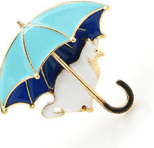 Katze regenschirm brosche gebraucht kaufen  Altendorf