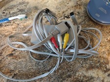 Cable de alimentación adaptador de CA y cables AV RVL-002 RVL-009 original OEM para Nintendo Wii segunda mano  Embacar hacia Mexico