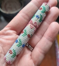 Antique beaded needle for sale  LONDON