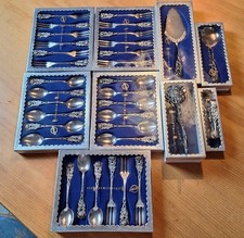 Kaffeebesteck versilbert hilde gebraucht kaufen  Nürnberg