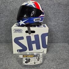 Capacete Shoei RF-1200 Indy Márquez vermelho branco e azul EUA especial RARO grande comprar usado  Enviando para Brazil