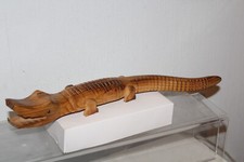 Krokodil holz handarbeit gebraucht kaufen  Gevelsberg