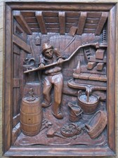 Carved wood distillery for sale  Brentwood