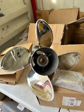 Hélice de barco de aço inoxidável 14x 23 para motores Mercury 135-300HP 15 dentes 4 lâminas destro comprar usado  Enviando para Brazil