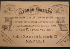 1901 napoli pubblicita usato  Roma