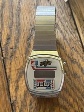 Vintage Jeep Aço Inoxidável Operado por Bateria Relógio Digital Publicidade CJ comprar usado  Enviando para Brazil