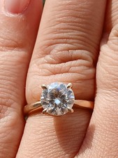 Bague fiançailles solitaire d'occasion  Paris XII