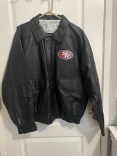 49ers leather bomber for sale  Visalia