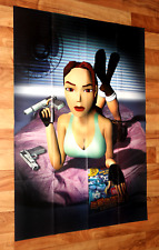 Pôster Tomb Raider Playstation PS1 muito raro vintage XXL 115x81cm comprar usado  Enviando para Brazil