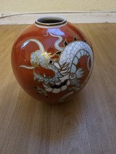 Drachen vase handbemalt gebraucht kaufen  Berlin