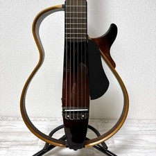 Guitarra silenciosa Yamaha SLG200N TBS marrom tabaco Sunburst excelente+++ Japão comprar usado  Enviando para Brazil