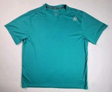 Usado, Camisa Reebok Crew Neck manga curta lisa masculina tamanho grande azul-petróleo comprar usado  Enviando para Brazil