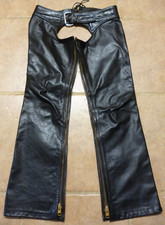 Vtg black leather for sale  Pittsburg