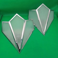 Two glass metal for sale  WORTHING