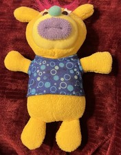 Camisa azul amarela Fisher-Price Sing-A-Ma-Jigs Singing Musical Plush 2010 funciona comprar usado  Enviando para Brazil