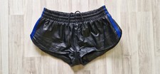 Leder shorts schwarz gebraucht kaufen  Fürstenstein
