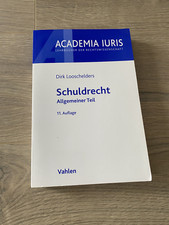Dirk looschelders schuldrecht gebraucht kaufen  Rosdorf