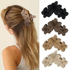 Grampos de cabelo foscos acessórios de cabelo braçadeiras fofas garra de cabelo flor para mulheres, usado comprar usado  Enviando para Brazil