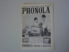 Advertising pubblicità 1961 usato  Salerno