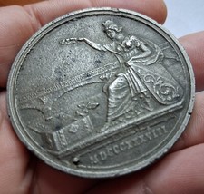 Grossa medaglia 1838 usato  Torrenova
