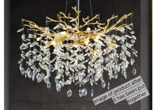 Gold crystal tree for sale  Las Vegas
