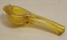 Espremedor manual vintage cítrico acrílico amarelo limão espremedor manual ferramenta de cozinha, usado comprar usado  Enviando para Brazil