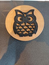 Owl trivet wooden for sale  CROYDON