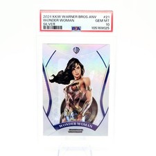 2024 Kakawow Warner Bros Mulher Maravilha #21 Gal Gadot DC Comics Prata Holo PSA 10 comprar usado  Enviando para Brazil