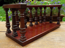 Mahogany library balustrade for sale  EXETER