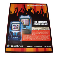 Touchtunes Jukebox Photograph Ultimate Music Machine Flyer Original 2005 comprar usado  Enviando para Brazil