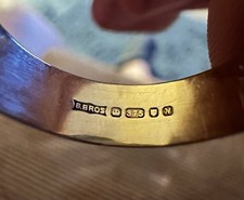 Gold ring hallmarked for sale  MORECAMBE