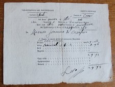 Casoni 1811 regno usato  Bagnacavallo