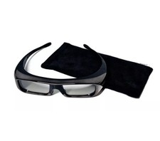 Usado, Óculos Sony 3D TDG-BR100 tamanho adulto ativo preto com estojo macio comprar usado  Enviando para Brazil