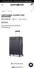 Samsonite virtuosa hardside for sale  New Braunfels