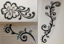 Sticker fleurs relief d'occasion  Réhon