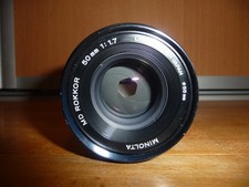 Objectif rokkor 50mm d'occasion  Blainville-Crevon