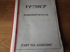 Honda vf750cp workshop for sale  BRIDGWATER