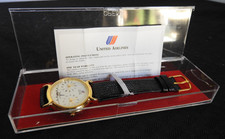 1990s United Airlines Watch Pilot’s Dual Time Travel Airplane masculino quartzo não usado, usado comprar usado 1990s United Airlines Watch Pilot’s Dual Time Travel Airplane masculino quartzo não usado, usado comprar usado  Enviando para Brazil