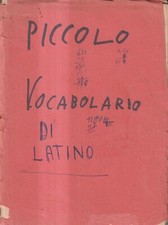 Piccolo vocabolario latino usato  Bastia Umbra