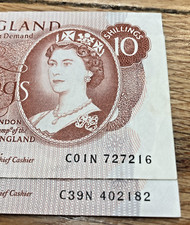 Bank england ten for sale  RICKMANSWORTH